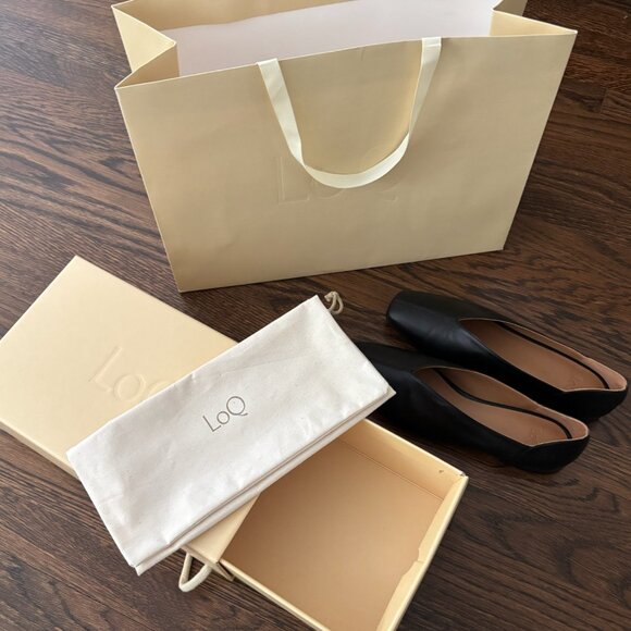 LOQ S Porto shoe in black, size 38